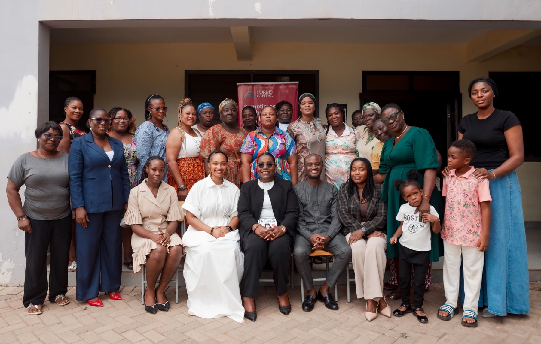 Women and community leaders gathered for an open forum